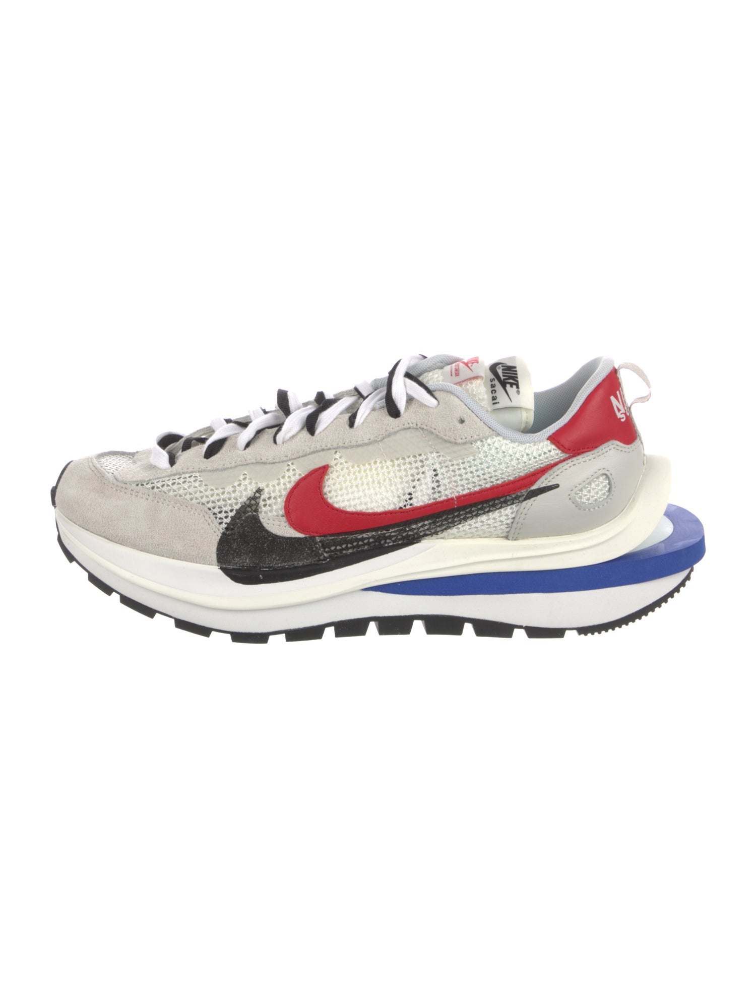 Sacai x Nike Mesh Printed Athletic Sneakers